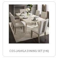 COS-JAMILA DINING SET (1+6)